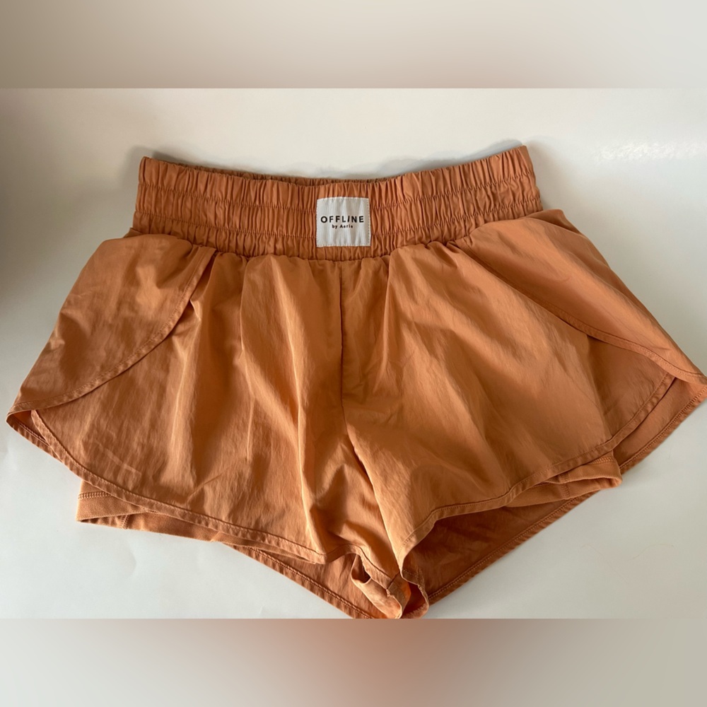 Offline by Aire Orange Shorts - Picture 3 of 9